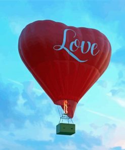 Romantic Hot Air Balloon Diamond Painting