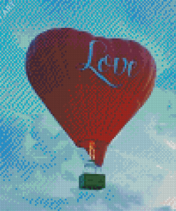 Romantic Hot Air Balloon Diamond Painting