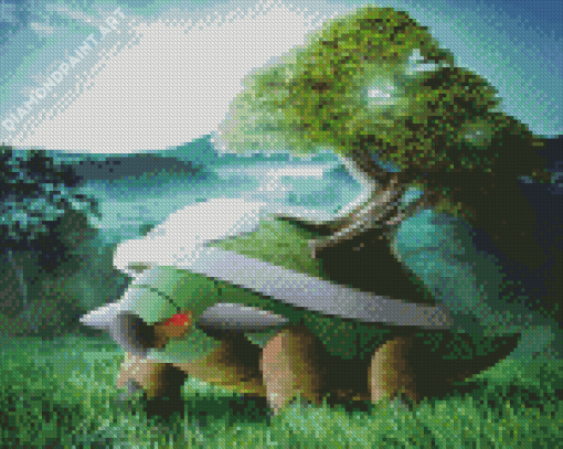 Torterra Pokemon Character Diamond Painting