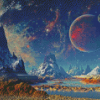 Sci Fi Landscape Diamond Painting