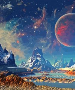 Sci Fi Landscape Diamond Painting