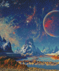 Sci Fi Landscape Diamond Painting