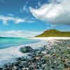 Scotland Coral Beach Diamond Painting