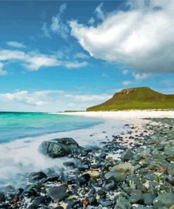 Scotland Coral Beach Diamond Painting