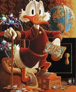 Scrooge Mcduck Animation Diamond Painting