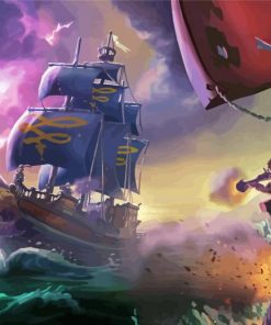 Sea Of Thieves Video Game Diamond Painting