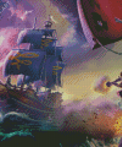 Sea Of Thieves Video Game Diamond Painting