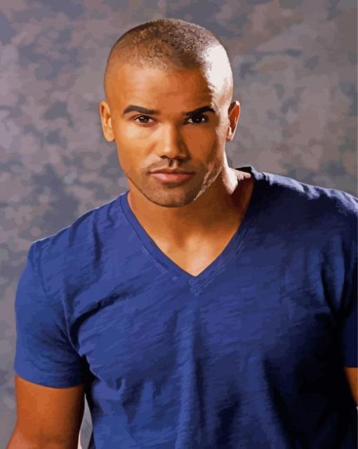 Shemar Moore Celebrity Diamond Paintings