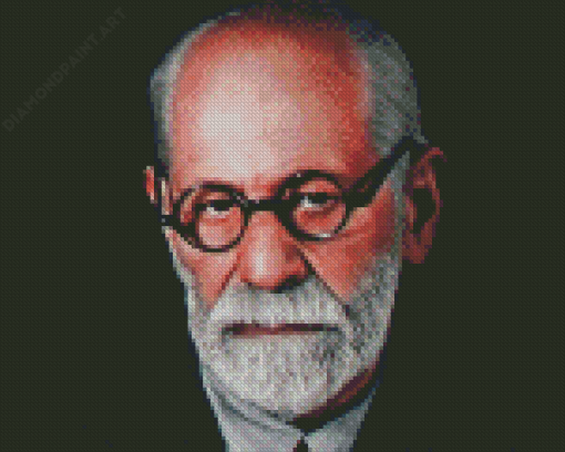 Sigmund Freud Diamond Painting