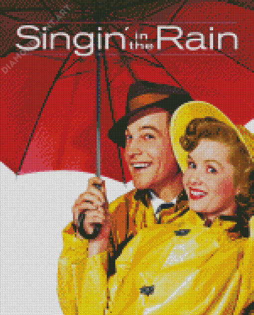 Singin In Rain Poster Diamond Painting