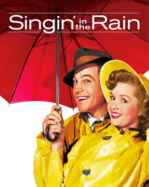 Singin In Rain Poster Diamond Painting