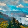 Smoky Mountain National Park Landscape Diamond Painting