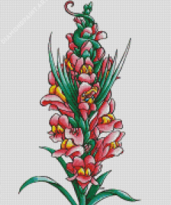 Snapdragons Art Diamond Painting