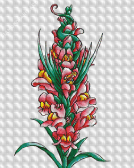 Snapdragons Art Diamond Painting