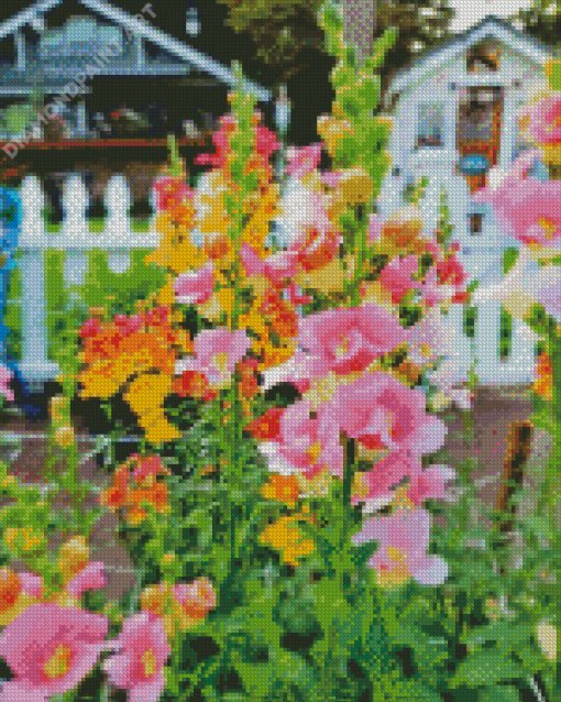 Snapdragons Flowers Diamond Painting