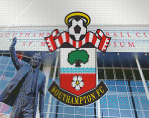 Southampton FC Logo Diamond Painting