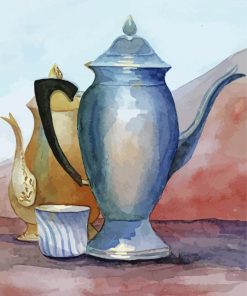 Still Life Coffee Pot Diamond Painting