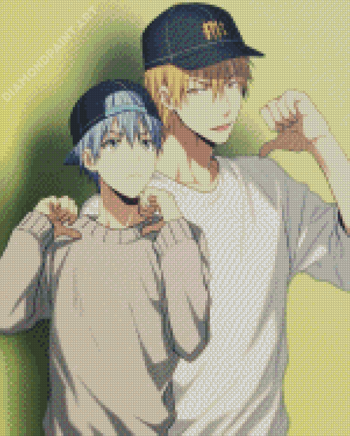 Tetsuya Kuroko And Ryota Kise Diamond Painting