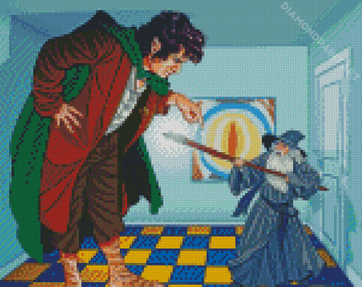 The Hobbit Animation Diamond Painting