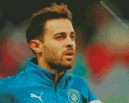 The Portuguese Player Bernardo Silva Diamond Painting