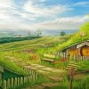 The Shire Landscape Art Diamond Paintings