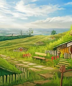 The Shire Landscape Art Diamond Paintings