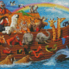 The Ark And Animals Diamond Painting