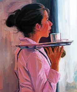 The Waitress Diamond Painting