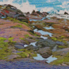 Tide Pool Art Diamond Painting