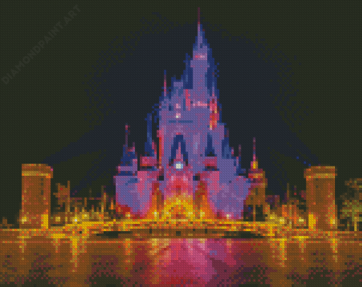 Tokyo Disney Cinderella Castle Diamond Painting