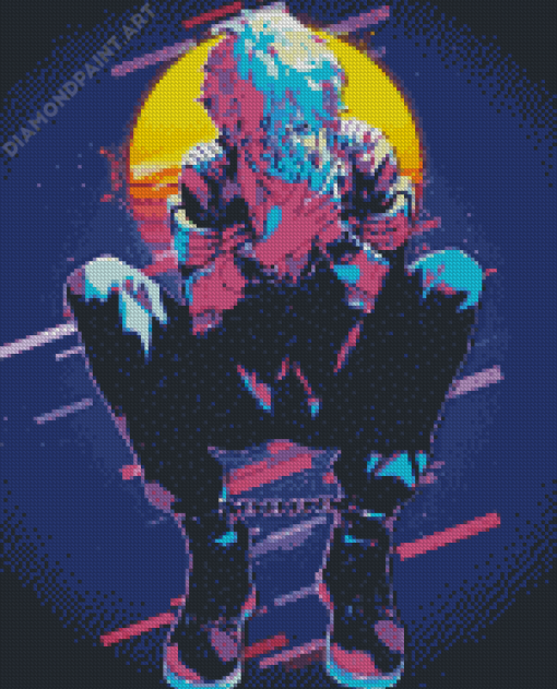 Tomura Shigaraki Pop Art Diamond Painting