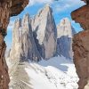 Tre Cime Di Lavaredo View Diamond Paintings