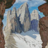 Tre Cime Di Lavaredo View Diamond Paintings