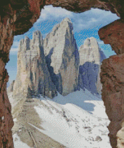 Tre Cime Di Lavaredo View Diamond Paintings