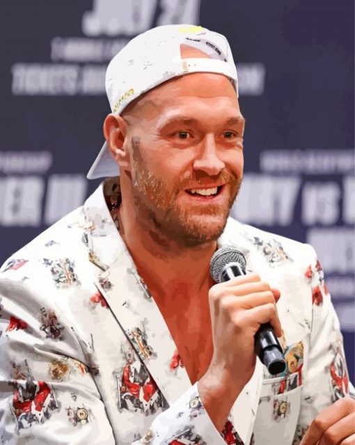 Tyson Fury Diamond Painting