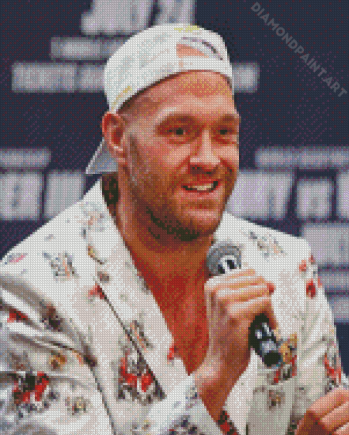 Tyson Fury Diamond Painting