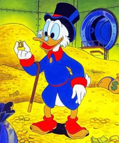 Uncle Scrooge Mcduck Diamond Painting