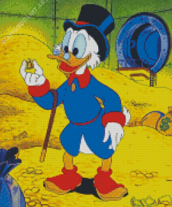 Uncle Scrooge Mcduck Diamond Painting