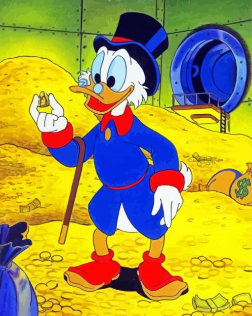 Uncle Scrooge Mcduck Diamond Painting