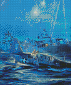 Uss Lexington Art Diamond Painting