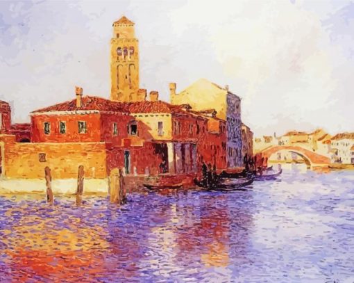 View Of Venice By Ferdinand Du Puigaudeau Diamond Painting