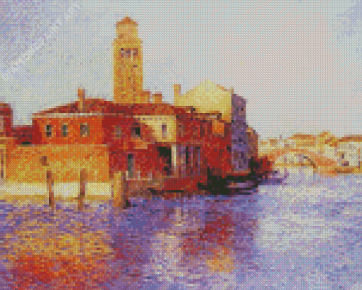 View Of Venice By Ferdinand Du Puigaudeau Diamond Painting