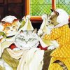 Vintage Cats Diamond Paintings