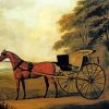 Vintage Horse And Carriage Diamond Paintins