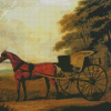 Vintage Horse And Carriage Diamond Paintings