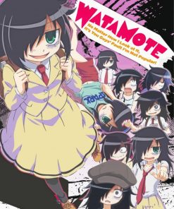 Watamote Anime Poster Diamond Painting