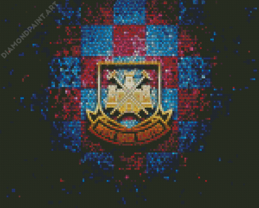 West Ham Emblem Art Diamond Paintings