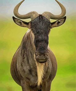 Wildebeest Animal Diamond Painting