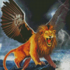 Winged Lion Diamond Paintings