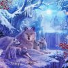 Winter Wolves Family Diamond Paintings